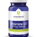 Vitamine D3 - 75 mcg / 3000 IE ( Hoge dosering )